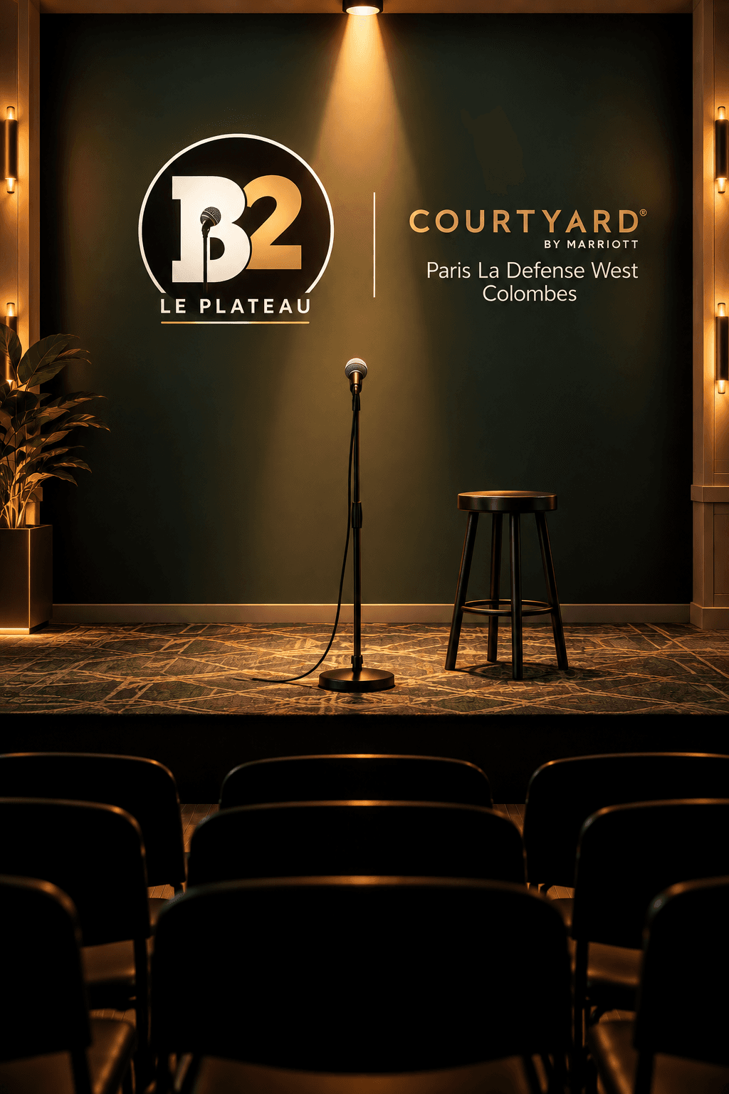Scène de B2 Le Plateau à 92700 Colombes